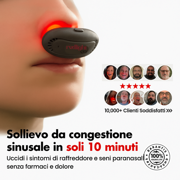 RedlightCo® Congestione Nasale