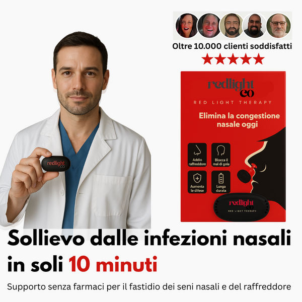 RedlightCo® Congestione Nasale